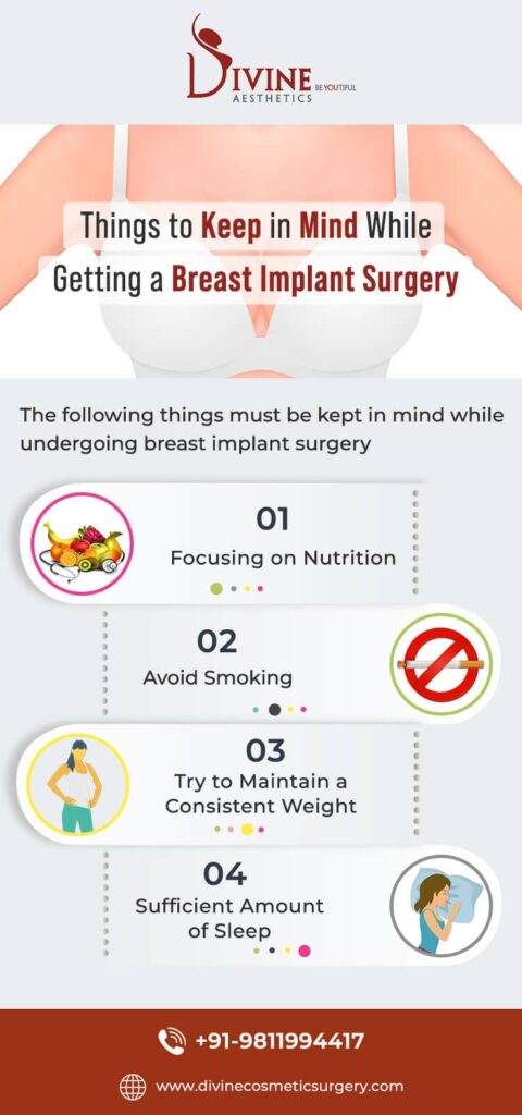 Things to keep in mind while getting a breast implant surgery