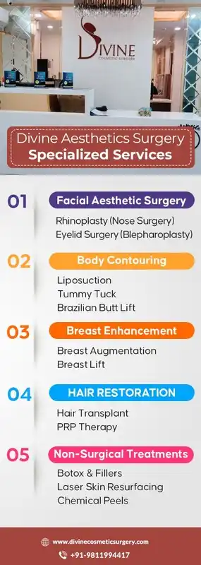 Divine Aesthetics Surgery LLP Services