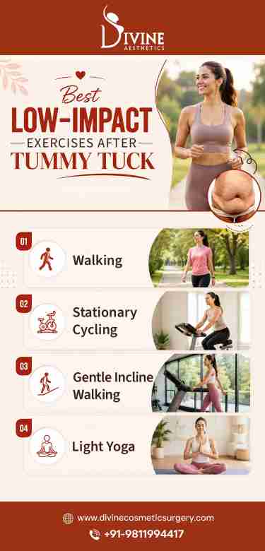 Best Low-Impact Exercises After Tummy Tuck